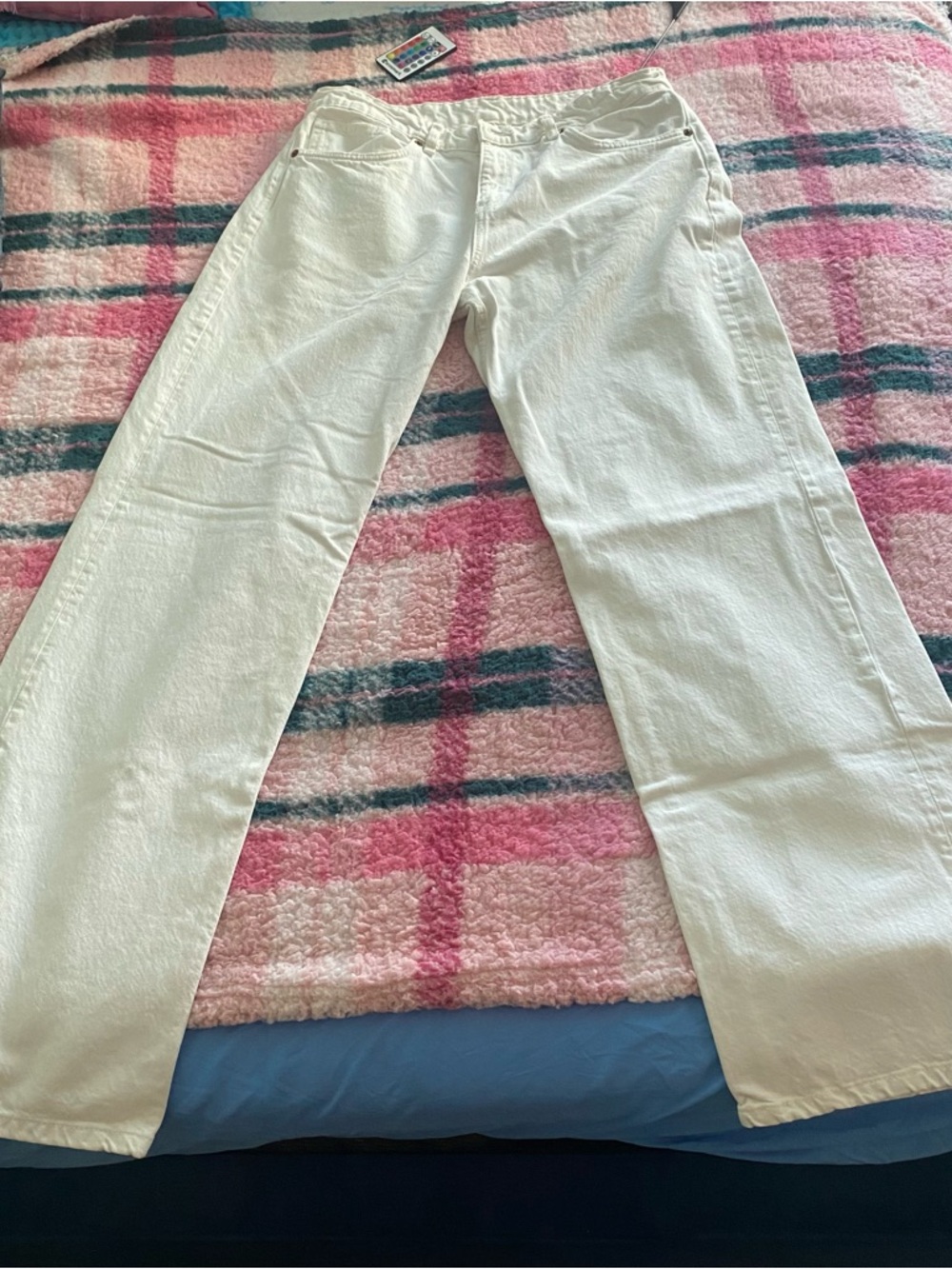 Zara White Women’s Boyfriend Jeans